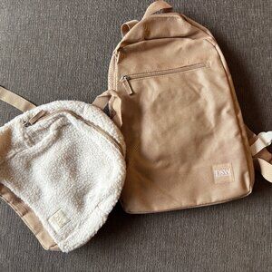 DSW Backpack and Mini Combo
